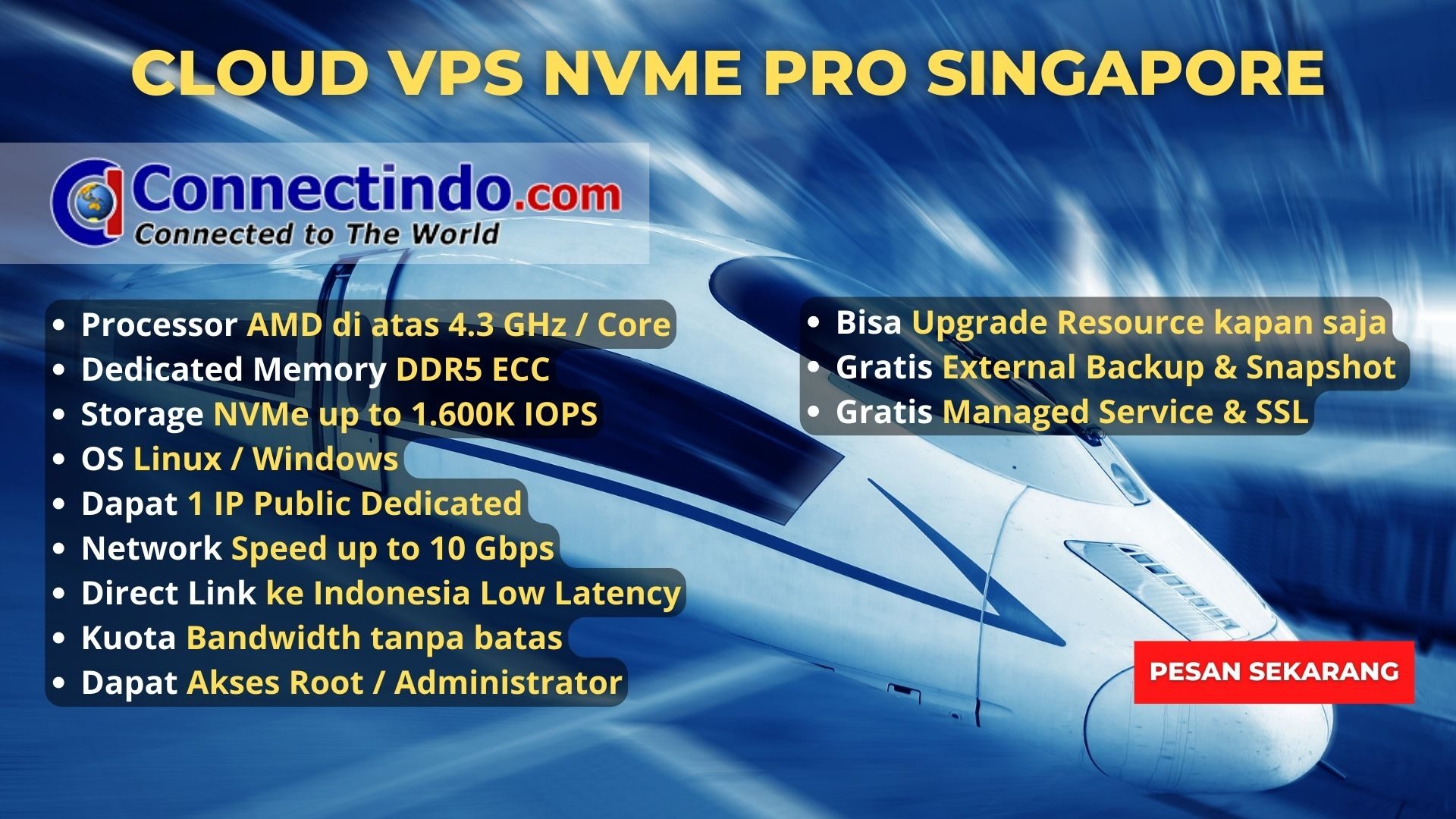 Cloud VPS NVMe Pro SG