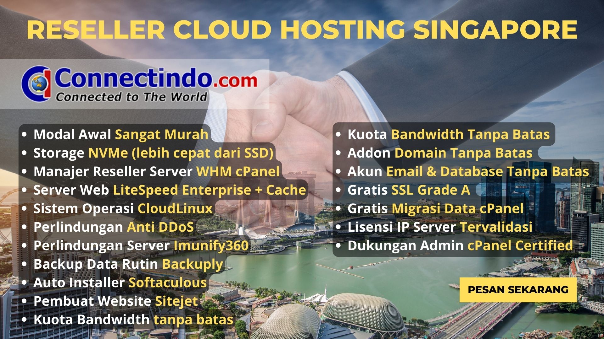 Reseller Cloud Hosting cPanel Singapore Reseller Cloud Hosting cPanel SG